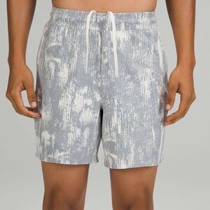 Lululemon Balancer Short 6" *Everlux Delineate White Opal Multi XL